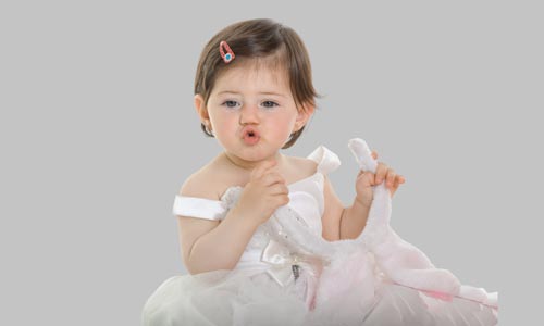 لباس مجلسی نوزادی دخترانه