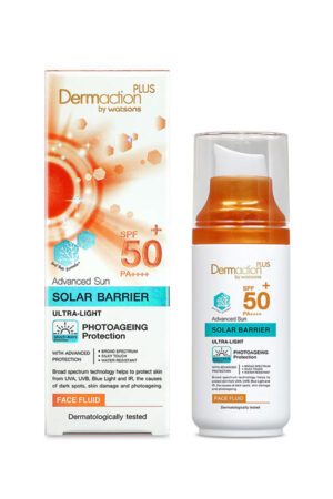 کرم ضد آفتاب صورت Dermaction Plus با SPF50