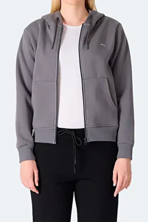 سویشرت کلاهدار زنانه Slazenger توسی