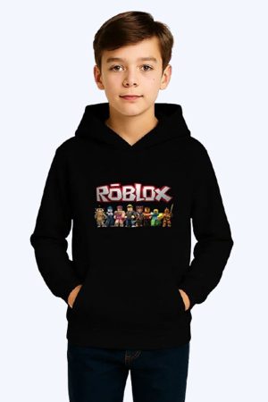هودی پسرانه بچگانه Let's Wear Roblox