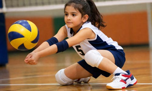 کفش والیبال دخترانه