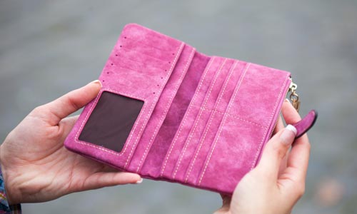 کیف پول زنانه