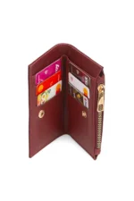 کیف پول زنانه طرح پوست کروکودیل Adelina Bags
