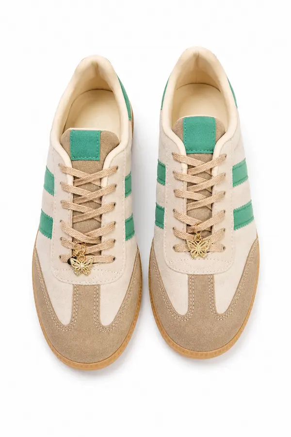 کفش کتانی زنانه Trendyolmilla Shoes با آویزهای تزئینی کفش کتانی زنانه Trendyolmilla Shoes با آویزهای تزئینی