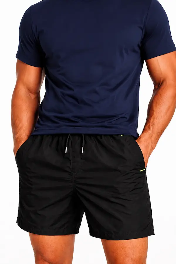 شلوارک شنا مردانه دو جیب زیپ دار Mora Fit شلوارک شنا مردانه دو جیب زیپ دار Mora Fit