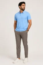 تیشرت مردانه Comfort Fit یقه پولو Fabrika