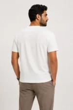 تیشرت مردانه نخی Lee مدل Regular Fit یقه گرد