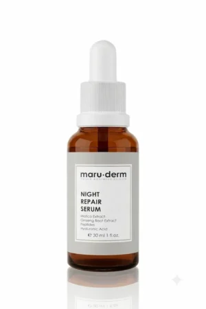 سرم ترمیم کننده و مراقبت از پوست مخصوص شب Maru.Derm
