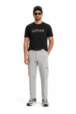 تیشرت مردانه Lufian مدل Oscar با طرح گرافیکی