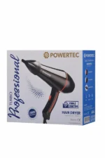 سشوار حرفه ای پاورتک مدل TR-601 توان ۲۵۰۰ وات