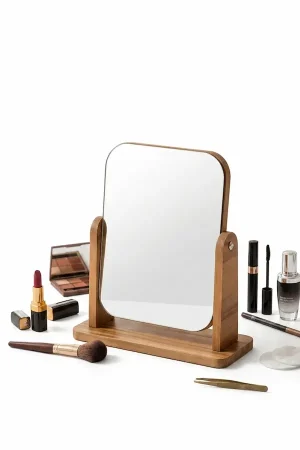 آینه آرایشی دستی و رومیزی قابل تنظیم Unichrome