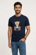 تیشرت مردانه طرح گرافیکی تدی Lufian