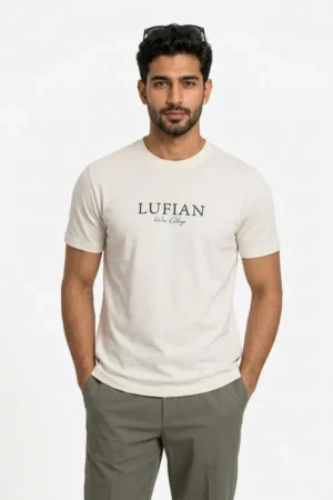 تیشرت مردانه طرح گرافیکی Lufian