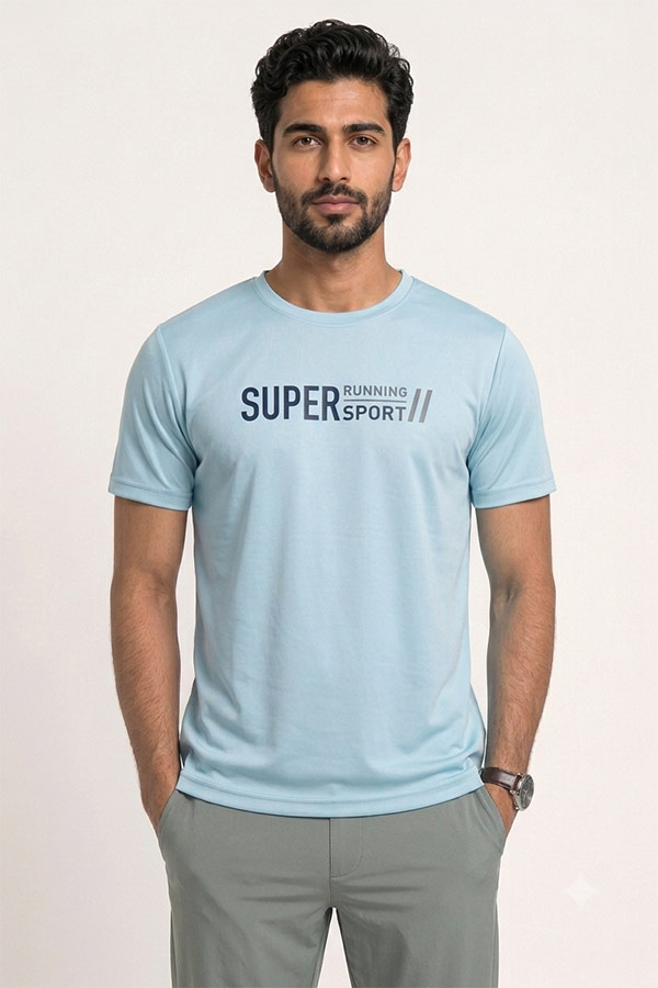 تیشرت-اسپرت-مردانه-طرحدار-مدل-Super-Sport-آبی تیشرت اسپرت مردانه طرحدار مدل Super Sport آبی