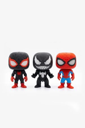 فیگور اسپایدرمن ، ونوم و مایلز مورالس ست ۳ تایی فیگور Marvel و SpiderMan