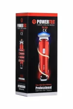 ماشین اصلاح شارژی بدن و صورت Powertec مدل TR-1515
