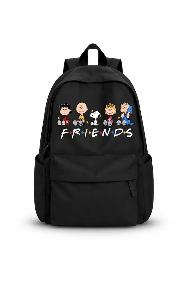 کوله پشتی و کیف مدرسه فانتزی با تم Friends برند nesebutik