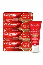 پک ۴ عددی خمیر دندان کلگیت مدل Optic White
