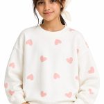 دورس دخترانه H&M داخل کرکی یقه گرد کرم