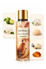 بادی اسپلش زنانه RAİR BEAUTY با رایحه وانیل و کشمیر