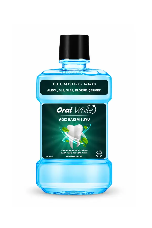 دهانشویه اورال وایت Oral White مدل Cleaning Pro دهانشویه اورال وایت Oral White مدل Cleaning Pro