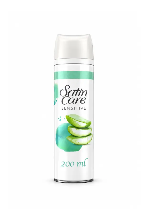 ژل اصلاح ژیلت مدل Satin Care حاوی آلوئهورا مخصوص پوست حساس ژل اصلاح ژیلت مدل Satin Care حاوی آلوئهورا مخصوص پوست حساس