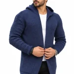 سویشرت بافتنی مردانه کلاه دار Valiberta